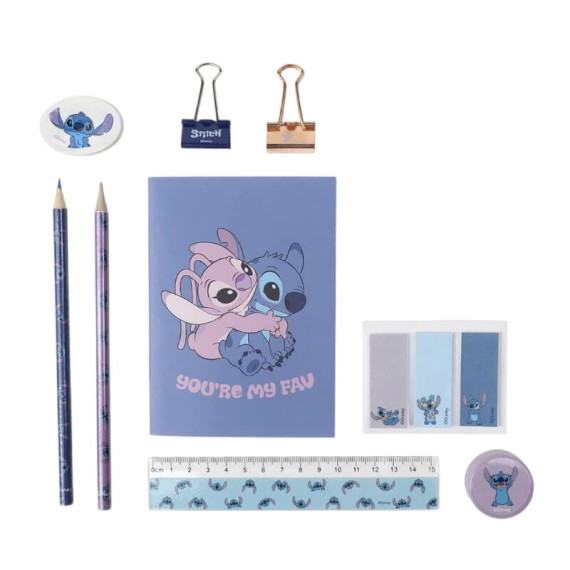 Conjunto de Papelaria STITCH 2700000347 Azul | Ref. 299.2700000347