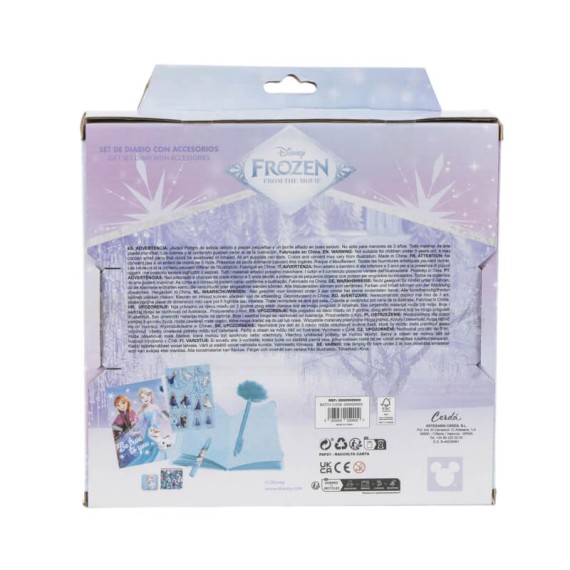 Conjunto Diário c/ Acessórios FROZEN 2700001759 Azul | Ref. 299.2700001759