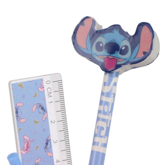 Conjunto Porta Lápis c/ Acessórios STITCH 2700001880 Multicolor | Ref. 299.2700001880