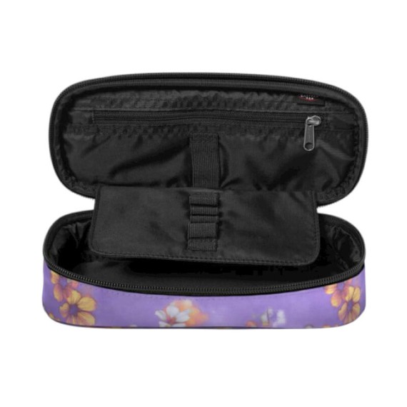Estojo Escolar EASTPAK Oval Single Flora Fade Lilac | Ref. 267.7177V2