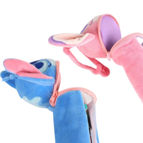 Estojo Escolar Peluche c/ Acessórios STITCH 2700001710 Azul | Ref. 299.2700001710A