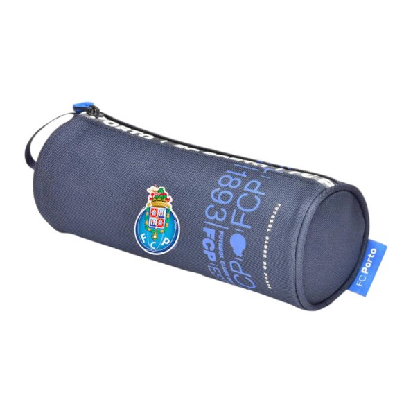 Estojo Escolar Redondo PORTO 2322007 Azul | Ref. 254.FCP2322007