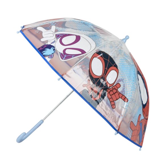 Guarda-Chuva Comprido Manual 45/8 SPIDEY 2400000798 Transparente | Ref. 299.2400000798
