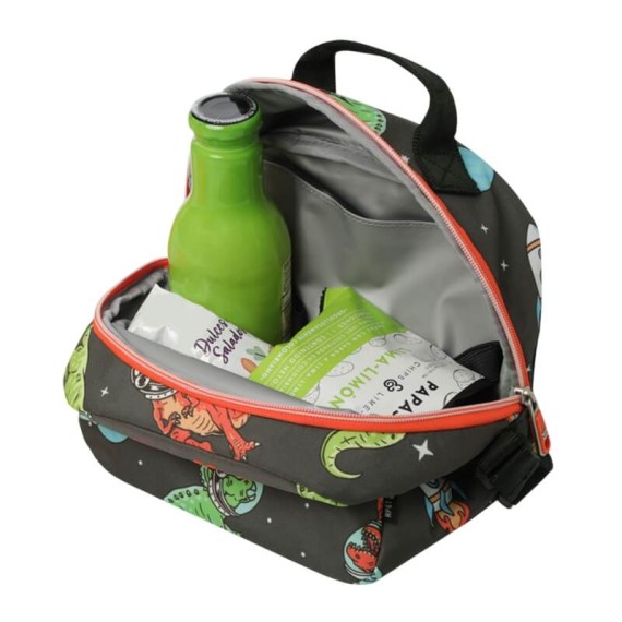 Lancheira Térmica Borrador TOTTO 1WE Cinza | Ref. 330.AC61ECO00116Z1WE