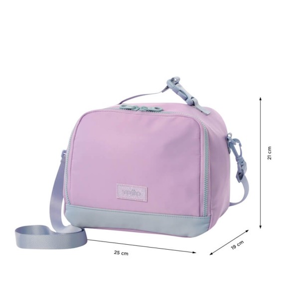 Lancheira Térmica Infantil L Cluw TOTTO MZ0 Lilás | Ref. 330.AJ61CLW00110MZ0L