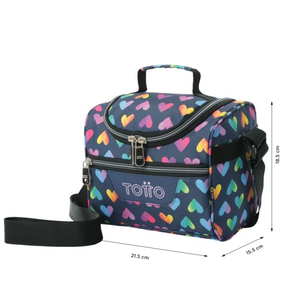 Lancheira Térmica Pizarra TOTTO 3YJ Azul Escuro | Ref. 330.AC61ECO00216Z3YJ