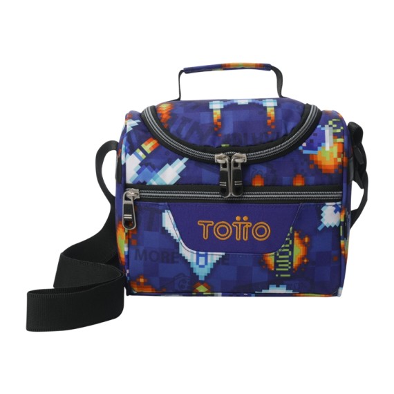 Lancheira Térmica Pizarra Space Blue TOTTO 8FK Roxo | Ref. 330.AC61ECO00216Z8FK