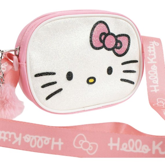 Malinha de Tiracolo Oval HELLO KITTY Fantasia 2100005761 Rosa | Ref. 299.2100005761 Malinha de Tiracolo Oval HELLO KITTY Fantasia 2100005761 Rosa | Ref. 299.2100005761