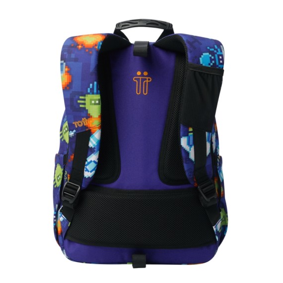 Mochila Escolar Acuareles Space Blue TOTTO 8FK Roxo | Ref. 330.MA04ECO02116N8FK