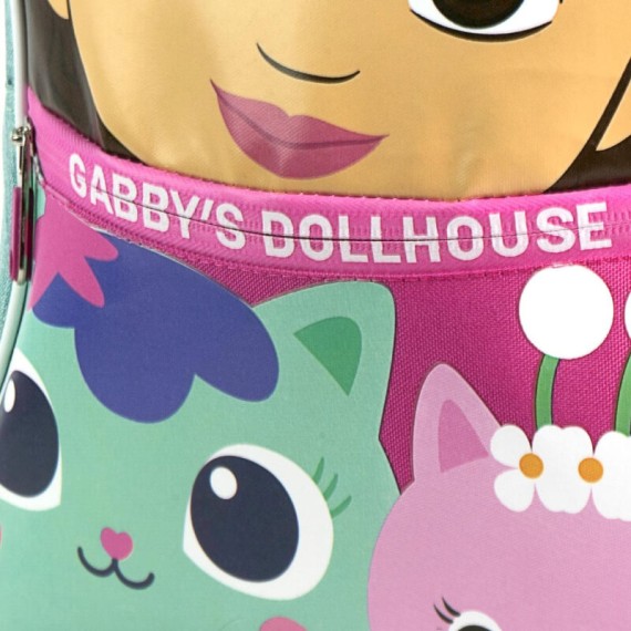 Mochila Infantil Escolar 30cm GABBY’S 2100005884 Turquesa | Ref. 299.2100005884