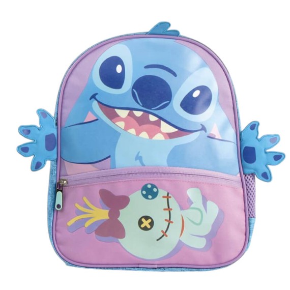 Mochila Infantil Escolar 30cm STITCH 2100005885 Azul Ganga | Ref. 299.2100005885 Mochila Infantil Escolar 30cm STITCH 2100005885 Azul Ganga | Ref. 299.2100005885