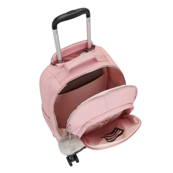 Mochila Escolar com Rodas KIPLING New Zea Bridal Rose | Ref. 187.KI524646Y Mochila Escolar com Rodas KIPLING New Zea Bridal Rose | Ref. 187.KI524646Y