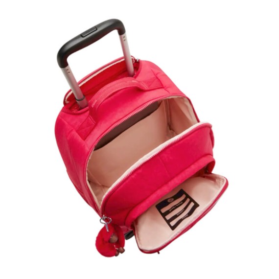 Mochila Escolar com Rodas KIPLING New Zea True Pink | Ref. 187.KI524609F Mochila Escolar com Rodas KIPLING New Zea True Pink | Ref. 187.KI524609F