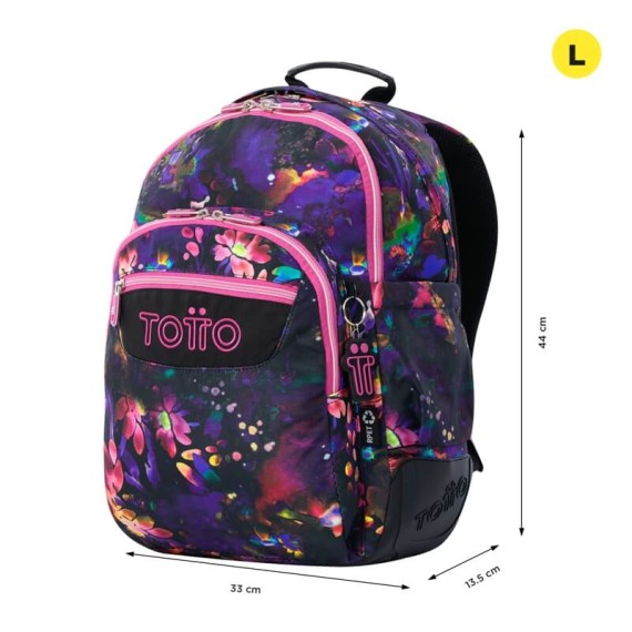 Mochila Escolar Rayol TOTTO 5Q5 Multicolor | Ref. 330.MA04ECO00216N5Q5