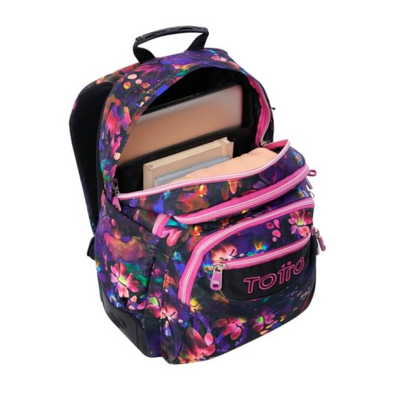 Mochila Escolar Rayol TOTTO 5Q5 Multicolor | Ref. 330.MA04ECO00216N5Q5