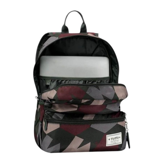 Mochila Juvenil Dynamic TOTTO 8GI Camufulado | Ref. 330.MA04IND65020B8GI