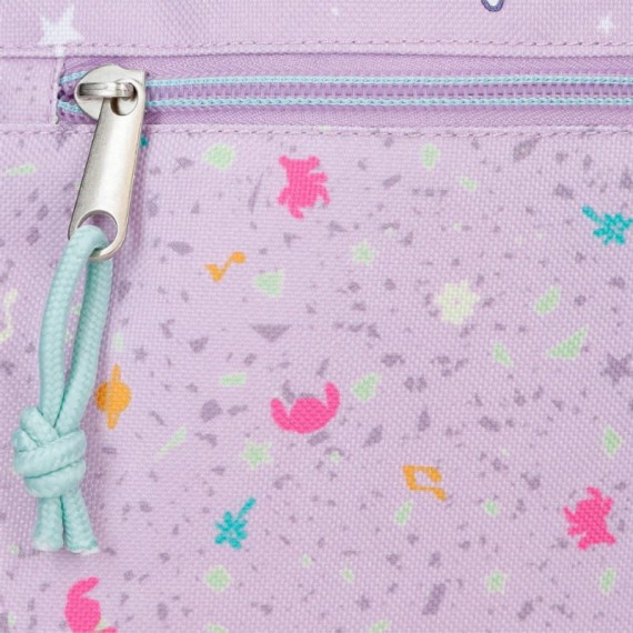 Mochila Saco c/ Bolso Frontal STITCH Lovely Lilás | Ref. 186.3163841 Mochila Saco c/ Bolso Frontal STITCH Lovely Lilás | Ref. 186.3163841
