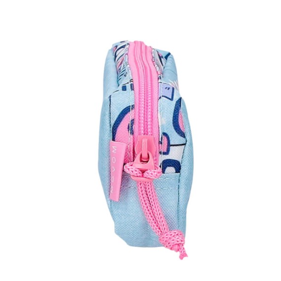 Estojo Escolar MOVOM Power Girl Azul | Ref. 186.3074041 Estojo Escolar MOVOM Power Girl Azul | Ref. 186.3074041