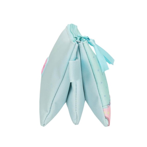 Estojo Escolar Triplo MOVOM I Love Sea Life Turquesa | Ref. 186.3054341 Estojo Escolar Triplo MOVOM I Love Sea Life Turquesa | Ref. 186.3054341