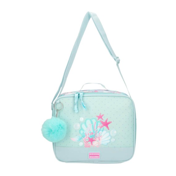 Lancheira Térmica Adaptável MOVOM I Love Sea Life Turquesa | Ref. 186.3054841 Lancheira Térmica Adaptável MOVOM I Love Sea Life Turquesa | Ref. 186.3054841