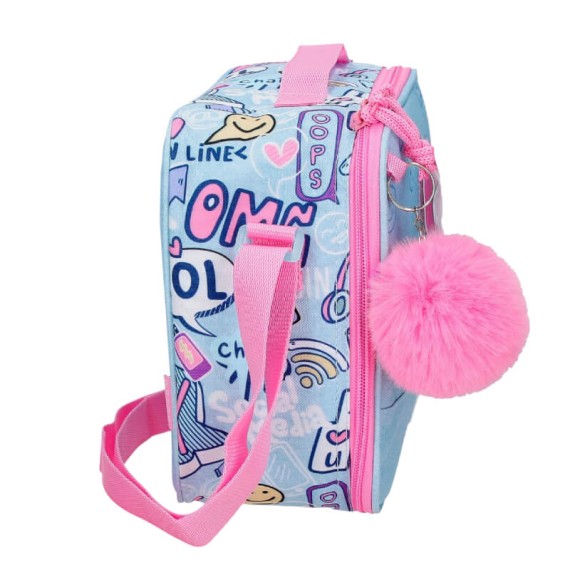 Lancheira Térmica Adaptável MOVOM Power Girl Azul | Ref. 186.3074841 Lancheira Térmica Adaptável MOVOM Power Girl Azul | Ref. 186.3074841