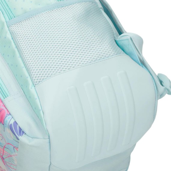 Mochila Adap 44cm 2C c/ Carro MOVOM I Love Sea Life Turquesa | Ref. 186.30526T1 Mochila Adap 44cm 2C c/ Carro MOVOM I Love Sea Life Turquesa | Ref. 186.30526T1