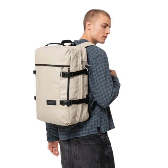 Mochila de Cabine EASTPAK Travelpack Tarp Beige | Ref. 267.BBR8S4 Mochila de Cabine EASTPAK Travelpack Tarp Beige | Ref. 267.BBR8S4