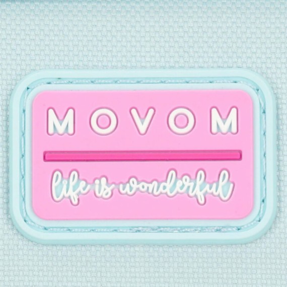 Mochila Escolar Adap 38cm MOVOM I Love Sea Life Turquesa | Ref. 186.30523D1 Mochila Escolar Adap 38cm MOVOM I Love Sea Life Turquesa | Ref. 186.30523D1