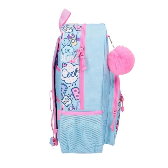 Mochila Escolar Adap 38cm MOVOM Power Girl Azul | Ref. 186.30723D1 Mochila Escolar Adap 38cm MOVOM Power Girl Azul | Ref. 186.30723D1