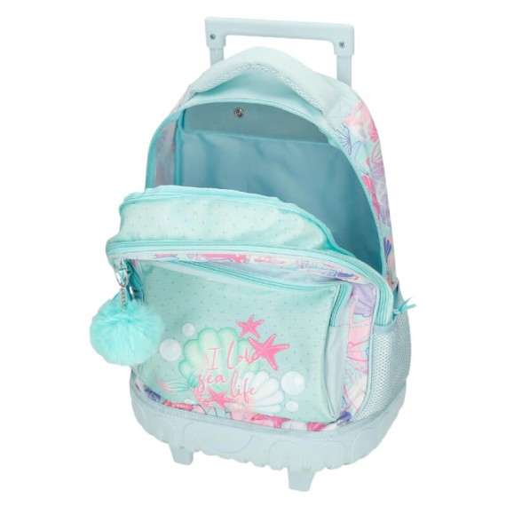 Mochila Escolar Compacta 2R MOVOM I Love Sea Life Turquesa | Ref. 186.3052941 Mochila Escolar Compacta 2R MOVOM I Love Sea Life Turquesa | Ref. 186.3052941