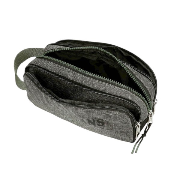 Estojo Escolar 3C. PEPE JEANS Edmon Cinza | Ref. 186.6914722