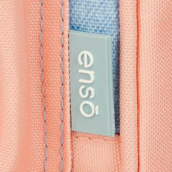 Estojo Escolar Triplo ENSO Bubbles Azul Ganga | Ref. 186.9784321