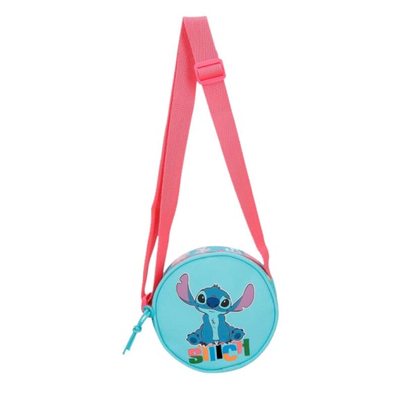 Malinha de Tiracolo Redonda STITCH Aloha Azul | Ref. 186.4955142 Malinha de Tiracolo Redonda STITCH Aloha Azul | Ref. 186.4955142
