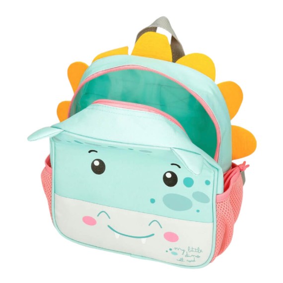 Mochila Adap. 25cm c/ Carro ROLL ROAD Happy Pets My Little Dino | Ref. 186.49920T4 Mochila Adap. 25cm c/ Carro ROLL ROAD Happy Pets My Little Dino | Ref. 186.49920T4