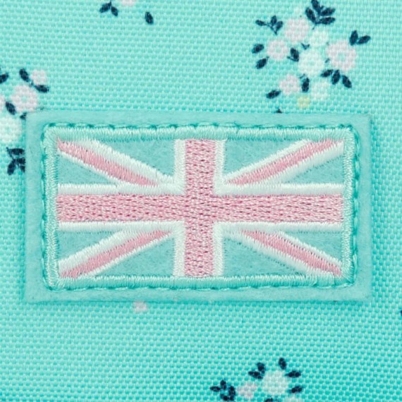 Mochila Escolar Adap. 39cm c/ Carro PEPE JEANS Nora Turquesa | Ref. 186.60422V2 Mochila Escolar Adap. 39cm c/ Carro PEPE JEANS Nora Turquesa | Ref. 186.60422V2