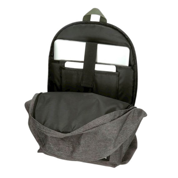 Mochila Escolar Adap. 44cm 2C c/ Carro PEPE JEANS Edmon Cinza | Ref. 186.69124T2 Mochila Escolar Adap. 44cm 2C c/ Carro PEPE JEANS Edmon Cinza | Ref. 186.69124T2