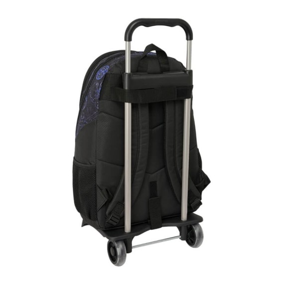 Mochila Escolar Adap. 44Cm c/ Carro SPIDER-MAN Attack Preta | Ref. 248.612543313