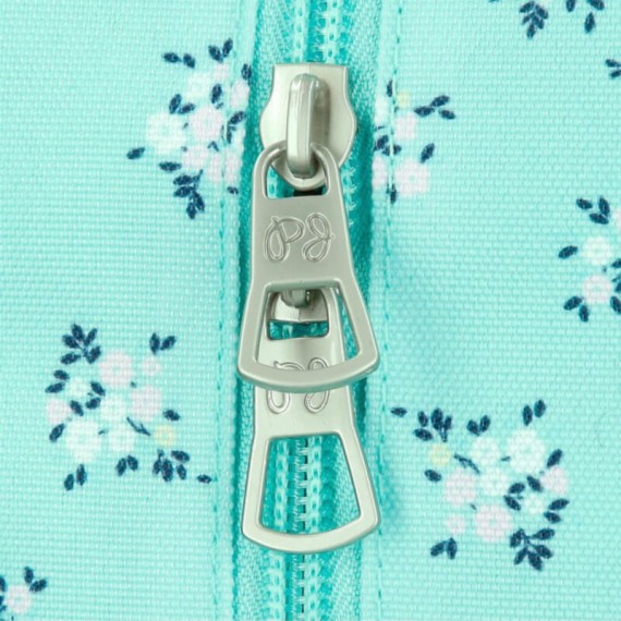 Mochila Escolar Adap. 44cm PEPE JEANS Nora Turquesa | Ref. 186.60423F2 Mochila Escolar Adap. 44cm PEPE JEANS Nora Turquesa | Ref. 186.60423F2