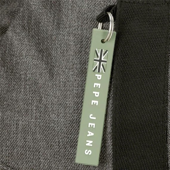 Mochila Escolar Adap. 45cm 2C c/ Carro PEPE JEANS Edmon Cinza | Ref. 186.69125T2 Mochila Escolar Adap. 45cm 2C c/ Carro PEPE JEANS Edmon Cinza | Ref. 186.69125T2