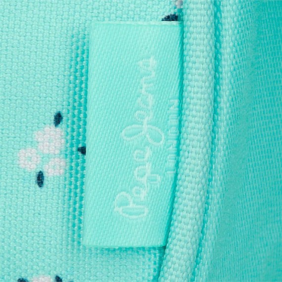 Mochila Escolar Adap. 45cm 2C PEPE JEANS Nora Turquesa | Ref. 186.60425F2 Mochila Escolar Adap. 45cm 2C PEPE JEANS Nora Turquesa | Ref. 186.60425F2