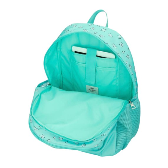 Mochila Escolar Adap. 45cm 2C PEPE JEANS Nora Turquesa | Ref. 186.60425F2 Mochila Escolar Adap. 45cm 2C PEPE JEANS Nora Turquesa | Ref. 186.60425F2