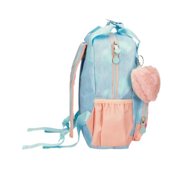 Mochila Infantil 28cm Adap. ENSO Bubbles Azul Ganga