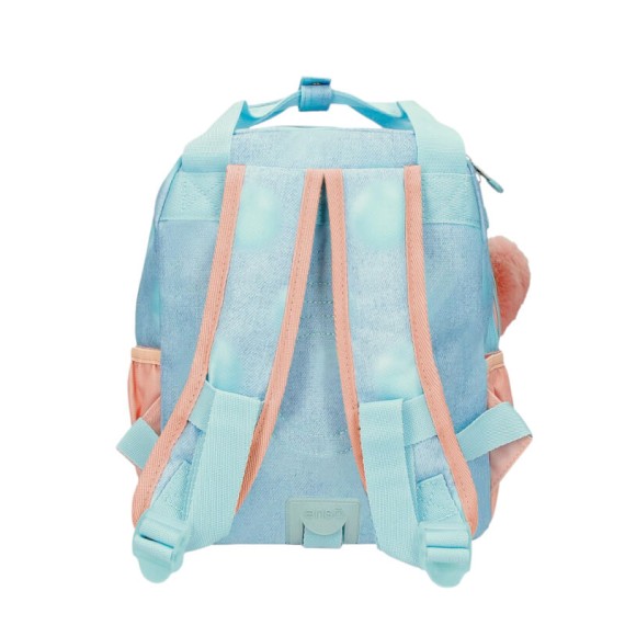Mochila Infantil 28cm Adap. ENSO Bubbles Azul Ganga
