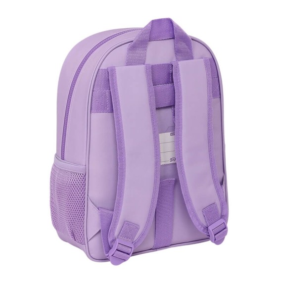 Mochila Infantil Adap. 34Cm STITCH Sweet Lilás | Ref. 248.612417185