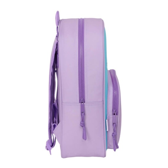 Mochila Infantil Adap. 34Cm STITCH Sweet Lilás | Ref. 248.612417185