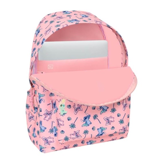 Mochila para Computador 14.1” 43Cm STITCH Beach Rosa | Ref. 248.612513775