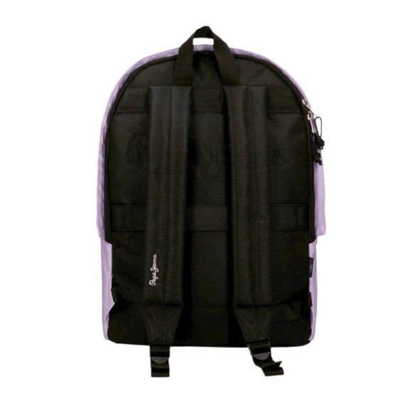 Mochila para Portátil 2C PEPE JEANS Aris Colorful Lilás | Ref. 186.63224H2