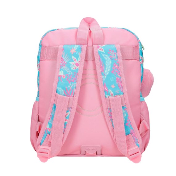 Mochila Pré-Escolar 33cm Adap ENSO Jungle Mood Azul | Ref. 186.98123D1
