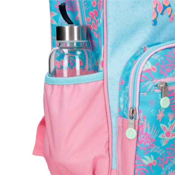 Mochila Pré-Escolar 33cm Adap ENSO Jungle Mood Azul | Ref. 186.98123D1