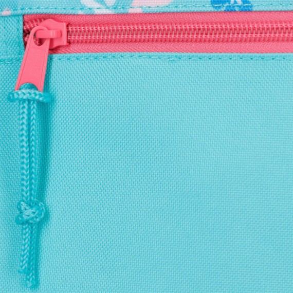 Mochila Pré-Escolar Adap. 28cm c/ Carro STITCH Aloha Azul | Ref. 186.49521T2 Mochila Pré-Escolar Adap. 28cm c/ Carro STITCH Aloha Azul | Ref. 186.49521T2